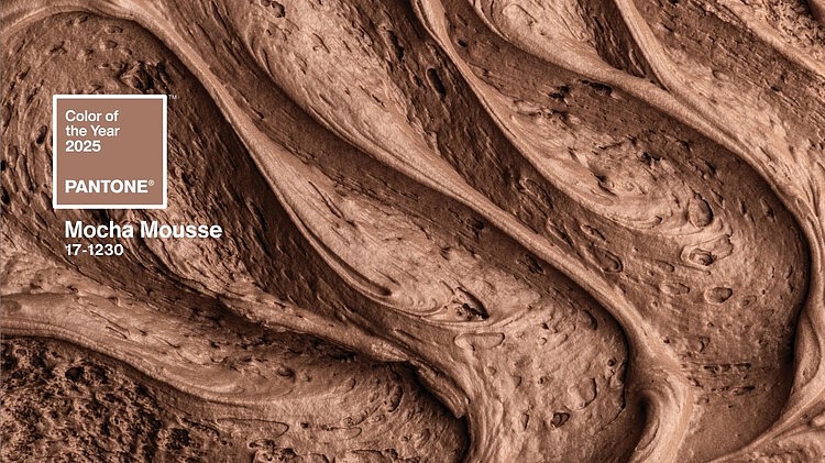2025, farba roka, Mocha Mousse, pantone