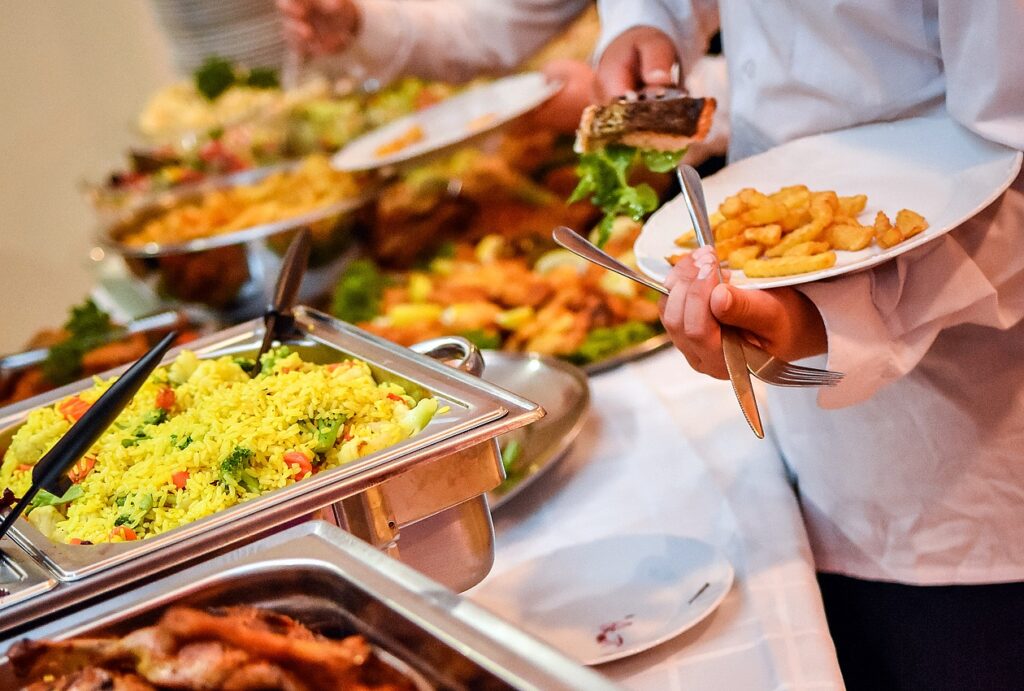 Svadobný catering Bon Appetit – slávnostné menu pre svadobnú hostinu, švédske stoly
