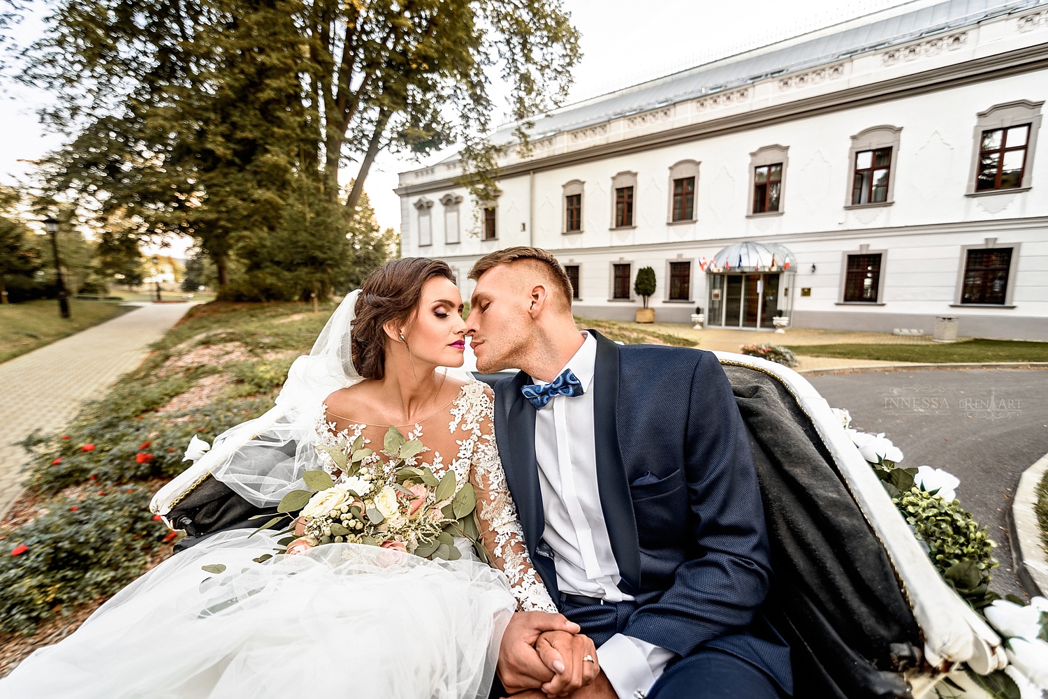 Gino Park Palace Orlové – historický kaštieľ pri Považskej Bystrici, kaplnka, park a sála pre svadbu so 120 hosťami.