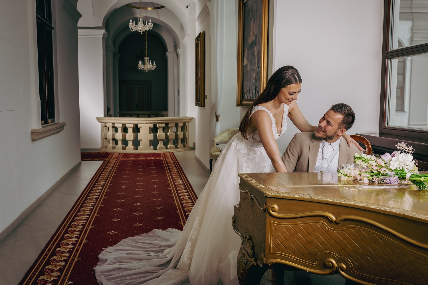 Gino Park Palace Orlové – historický kaštieľ pri Považskej Bystrici, kaplnka, park a sála pre svadbu so 120 hosťami.
