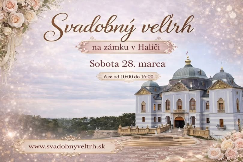 Svadobný veľtrh na zámku v Haliči Galicia Nueva - 28.3.2026