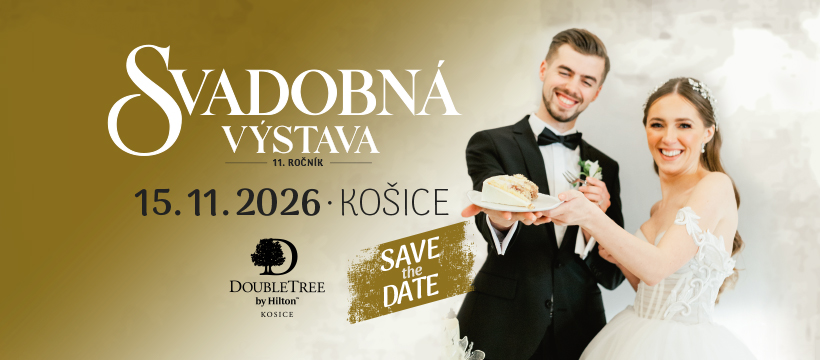 SVADOBNÁ VÝSTAVA - Košice, DoubleTree by Hilton na jeseň, v novembri 2026
